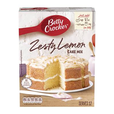 Betty Crocker Zesty Lemon Cake Mix