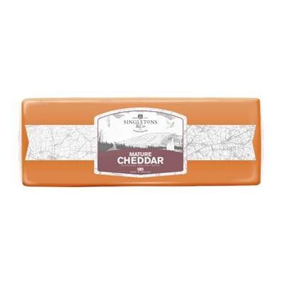 Singletons & Co Mature Red Cheddar 2.5kg