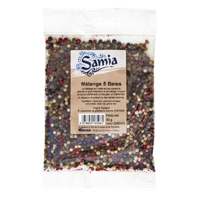 Samia Mixed Peppercorns (BBE 01/09/24)