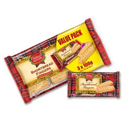 Highland Speciality Shortbread Fingers - Value Pack°