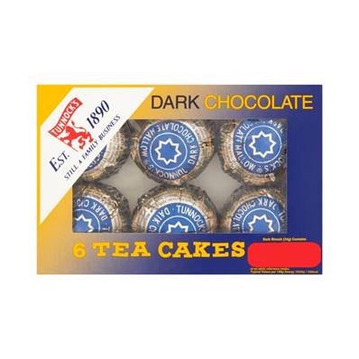 Tunnock's Dark Chocolate Tea Cakes