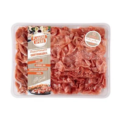 Corte Gusto Maxi Chiffonades (Jambon Cru, Speck, Saucisson, Coppa)