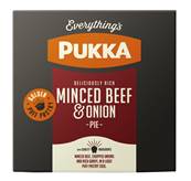 Pukka Medium Beef & Onion Pie (Individual)