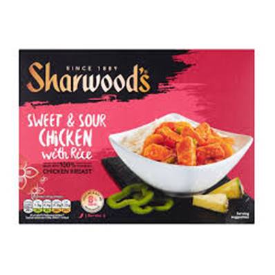 Sharwood's Sweet & Sour Chicken with Rice