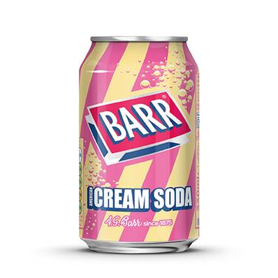 Barr's Cream Soda Case (BBE 31/12/24)