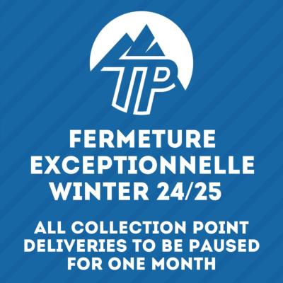 Fermeture Exceptionnelle of Collection Points - Winter 24/25