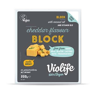 Violife Vegan Cheddar Cheese Block