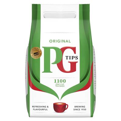 PG Tips 1 Cup Tea Bags 1100's