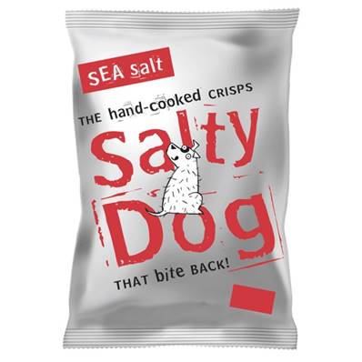 Salty Dog Hand-Cooked Crisps - Sea Salt 