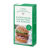 Linda McCartney Pulled Pork Quarter Pounder Burgers