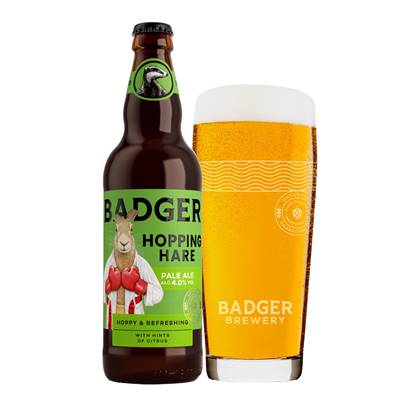 Badger Ales - Hopping Hare (4%) (BBE 30/11/24)