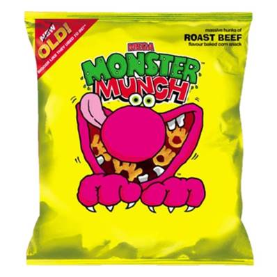Monster Munch Mega Roast Beef Box