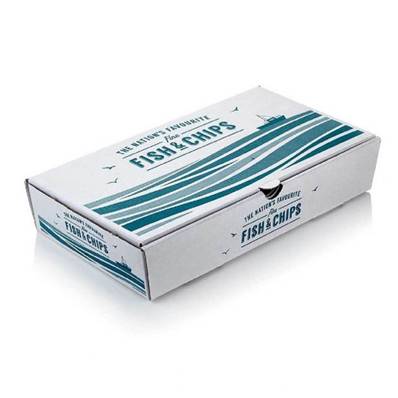 Trawler Fish & Chips Box - Medium (10")