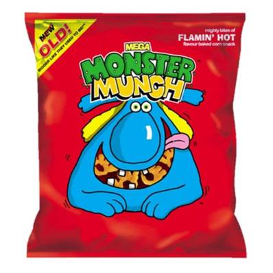 Monster Munch Giant Flamin Hot Box