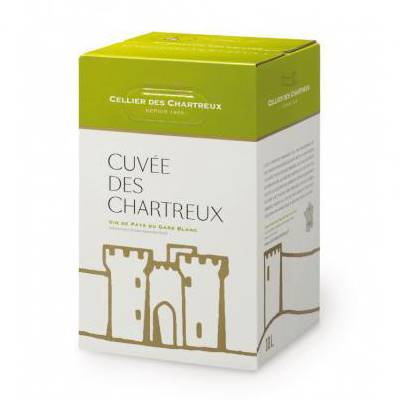 Cuvee Des Chartreux Blanc (13%) 10ltr BIB