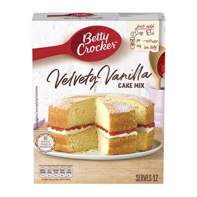 Betty Crocker Velvety Vanilla Cake Mix