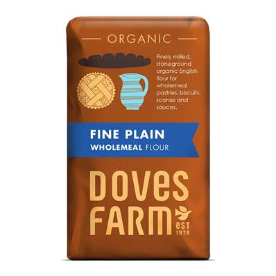 Doves Farm - Organic Fine Plain Wholemeal Flour