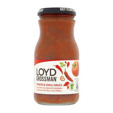 Loyd Grossman - Tomato & Chilli Sauce (BBE 30/09/24)