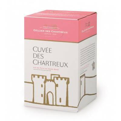 Cuvee Des Chartreux Rose (12.5%) 10Ltr BIB