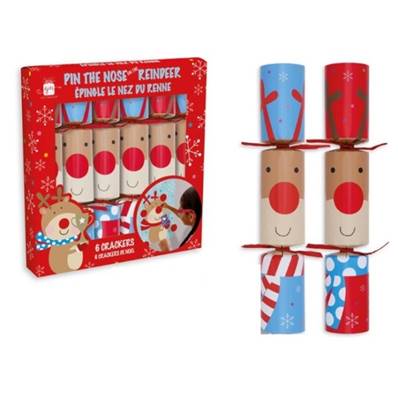 Christmas Cracker - Pin The Nose 6 x 12"