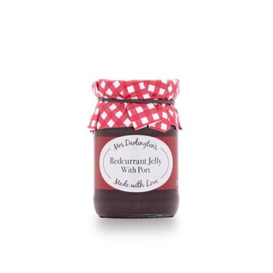 Mrs Darlington's Redcurrant Jelly with Port
