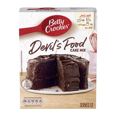 Betty Crocker Devils Food Cake Mix