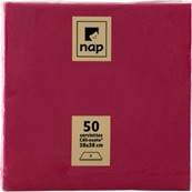 Napkins - Burgundy - 38x38cm