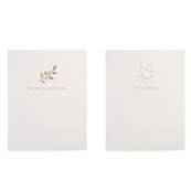 Christmas Cards - Luxury Holly & Dove Mix