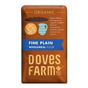 Doves Farm - Organic Fine Plain Wholemeal Flour (BBE 20/07/25)
