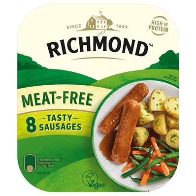 Richmond Meat Free Sausages (BBE 31/10/24)