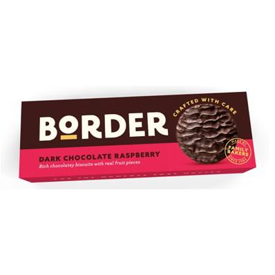 Border Dark Chocolate & Raspberry Biscuits