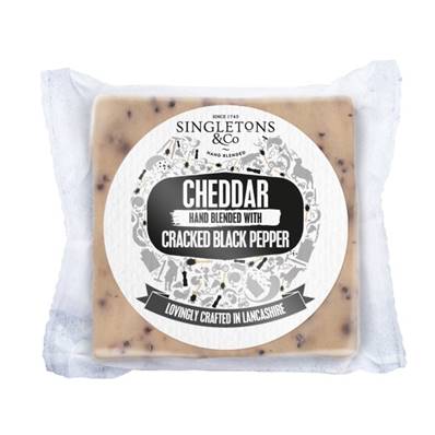 Singletons & Co Cheddar & Black Pepper