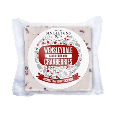 Singletons & Co Wensleydale & Cranberry