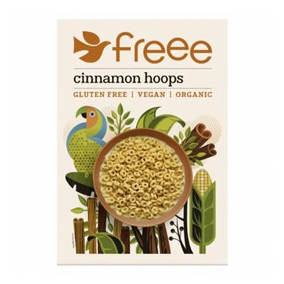 Doves Farm - Gluten-Free, Organic Cinnamon Hoops