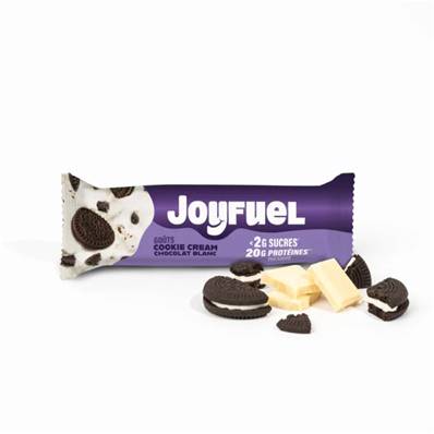 Joyfuel Protein Bar Cookie Cream White Chocolate