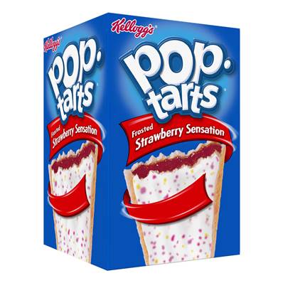 Kelloggs Pop Tarts Strawberry Sensation